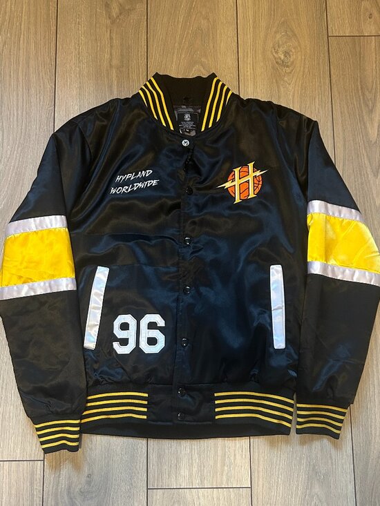 Hypland Other - Hypland Black Varsity Jacket